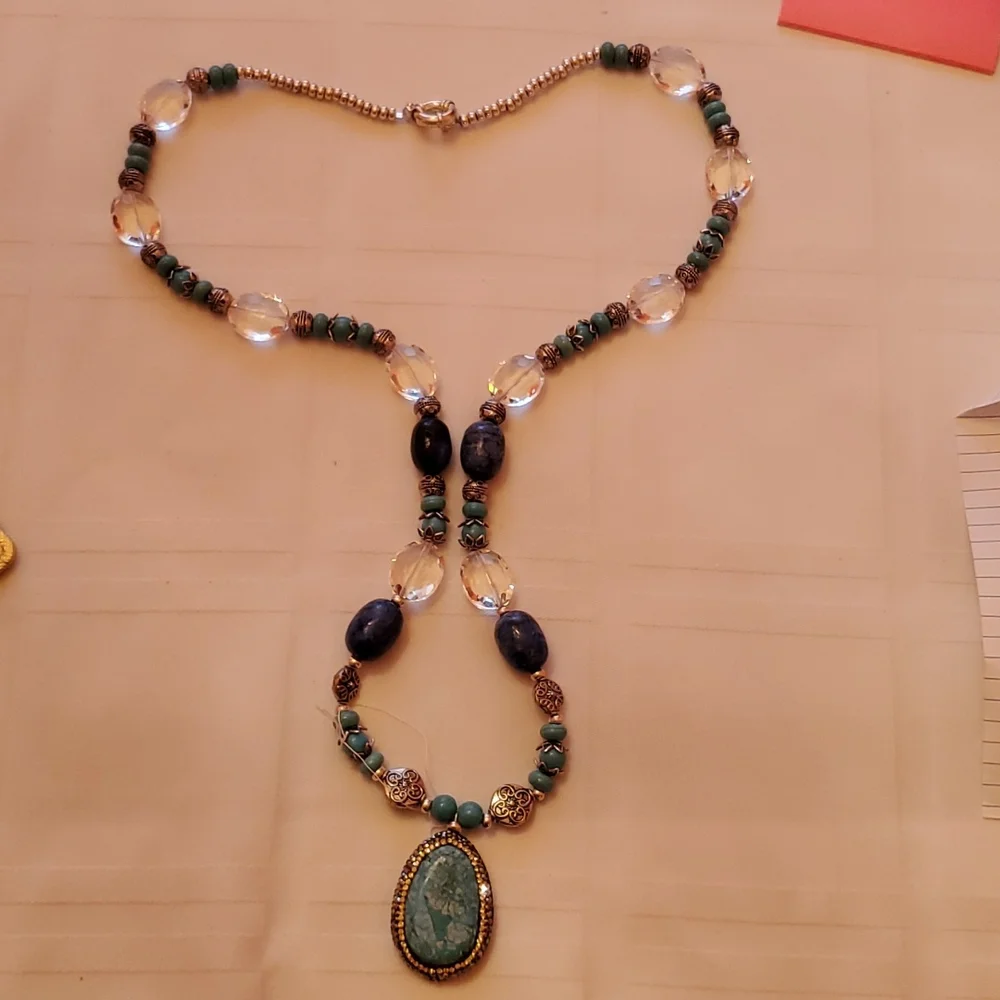 Turquoise Necklace no54 - Picture 2 of 4